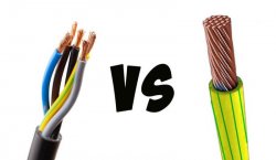 Отличия между кабелем и проводом