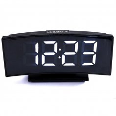 Электронные часы черные с белым DS-3621L