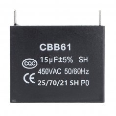 Конденсатор CBB61 15мФ прямоугольный