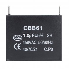Конденсатор CBB61 1мФ прямоугольный