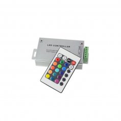 Контроллер RGB с пультом радио 12V 24А(max)