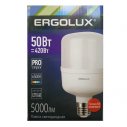 Лампа Ergolux LED-HW-50W-E40-6K PRO + переходник Е27/Е40