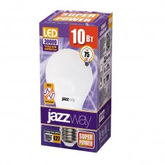 LED10/A60-D/845/E27 4000к 10вт лампа диммируемая JazzWay