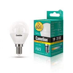 LED7-G45/830/E14 Camelion