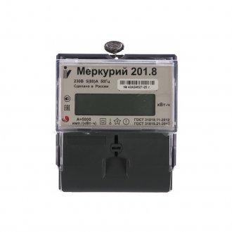 Счетчик 201.8 220 5-80А однофазный электронный Меркурий 