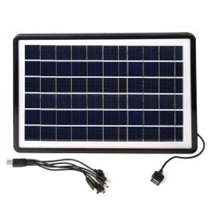 Солнечная панель Solar Panel ZO-712 6V 2A 12W