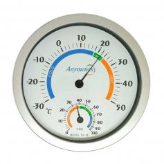 Термометр с гигрометром TH-2F большой